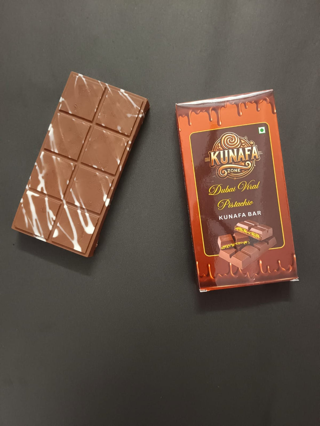 Pistachio Kunafa Chocolate Bar 200 gms